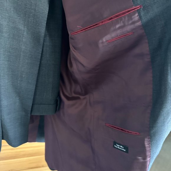 T.M. Lewin Charcoal Grey Suit - Picture 1 of 5